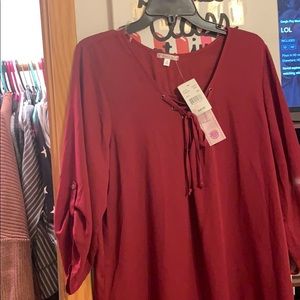 Free 2 Luv 2x blouse